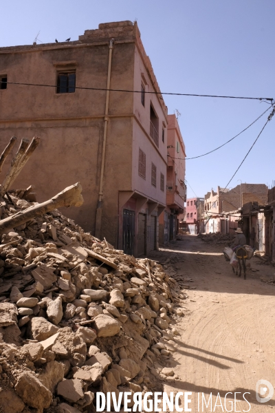 Tremblement de terre, Marrakech, Maroc  Septembre 2023