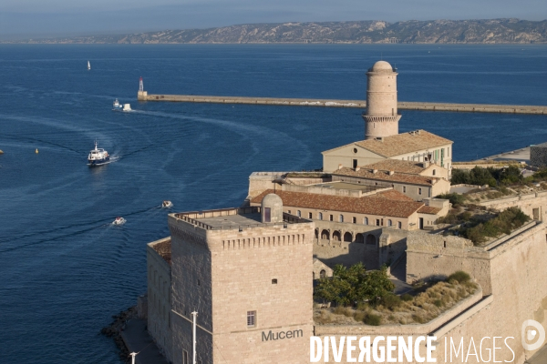 Vue aérienne de Marseille