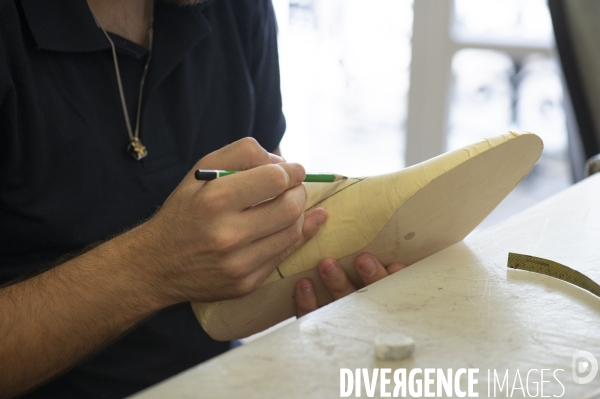 Confection de souliers sur mesure