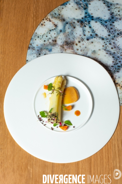 Mathilde L Ecotais et Thierry Marx au restaurant Onor