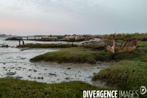 Cimetière de bateaux de Noirmoutier