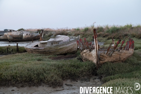 Cimetière de bateaux de Noirmoutier