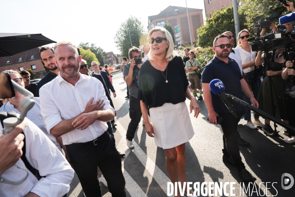 Rn - rentree politique de marine le pen a henin beaumont