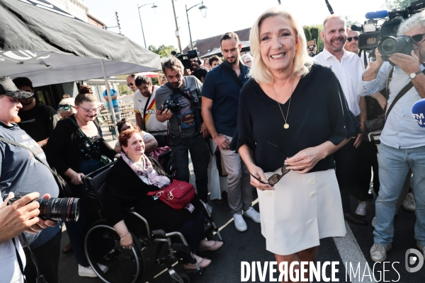 Rn - rentree politique de marine le pen a henin beaumont