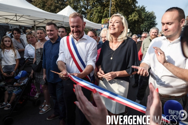 Rn - rentree politique de marine le pen a henin beaumont
