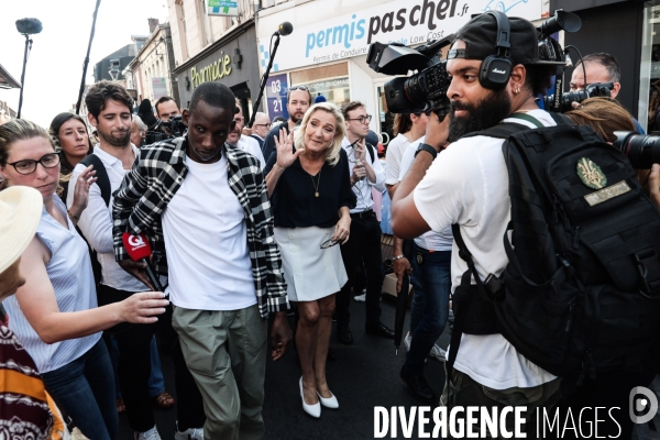 Rn - rentree politique de marine le pen a henin beaumont
