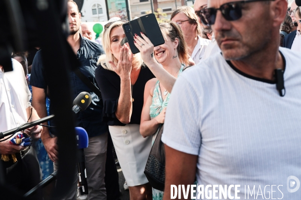 Rn - rentree politique de marine le pen a henin beaumont