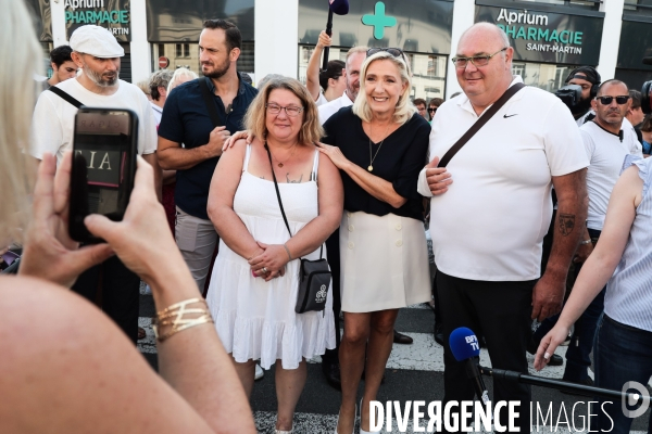Rn - rentree politique de marine le pen a henin beaumont