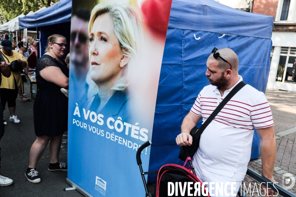 Rn - rentree politique de marine le pen a henin beaumont