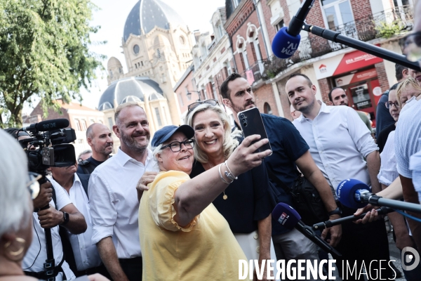 Rn - rentree politique de marine le pen a henin beaumont
