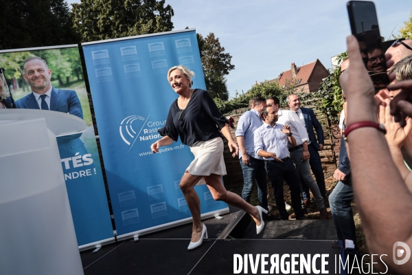 Rn - rentree politique de marine le pen a henin beaumont