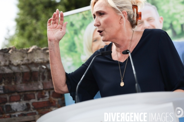 Rn - rentree politique de marine le pen a henin beaumont