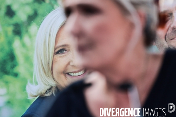 Rn - rentree politique de marine le pen a henin beaumont