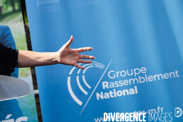 Rn - rentree politique de marine le pen a henin beaumont