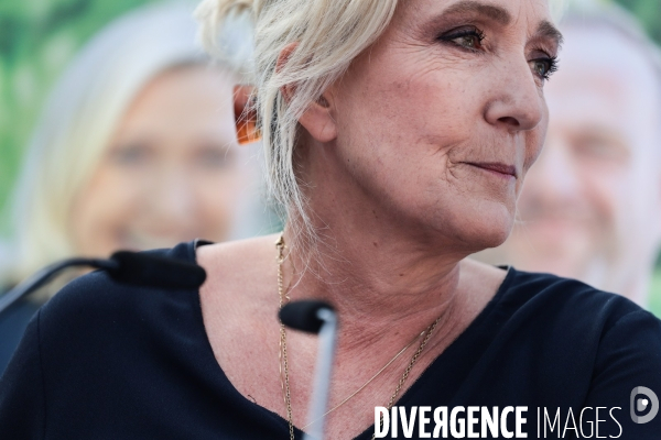Rn - rentree politique de marine le pen a henin beaumont