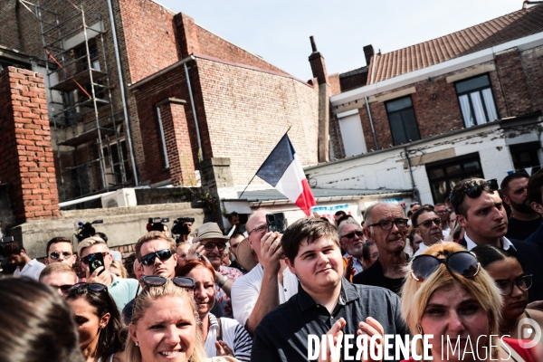 Rn - rentree politique de marine le pen a henin beaumont