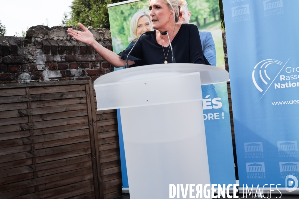 Rn - rentree politique de marine le pen a henin beaumont