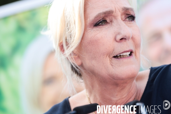 Rn - rentree politique de marine le pen a henin beaumont