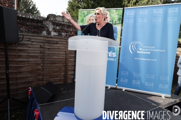 Rn - rentree politique de marine le pen a henin beaumont