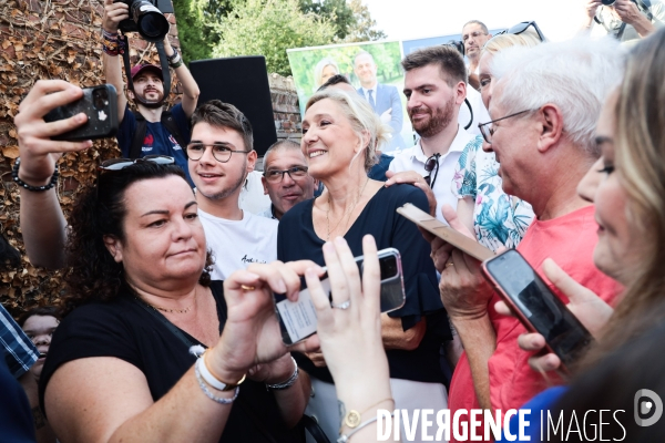 Rn - rentree politique de marine le pen a henin beaumont