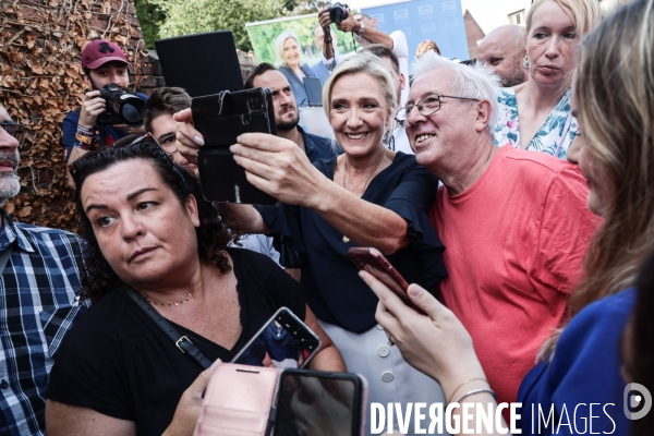 Rn - rentree politique de marine le pen a henin beaumont