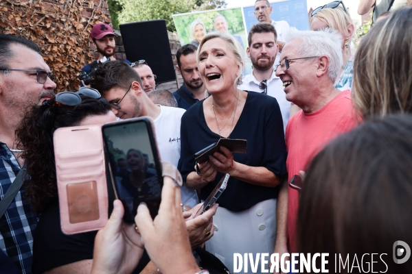 Rn - rentree politique de marine le pen a henin beaumont