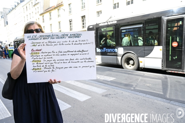 Le convoi de l eau contre les megabassines arrive à Paris