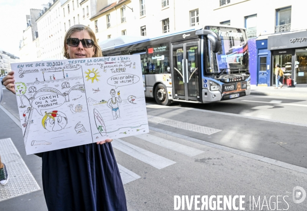 Le convoi de l eau contre les megabassines arrive à Paris