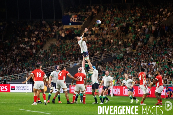 Coupe du monde de rugby 2023 - Irlande Tonga