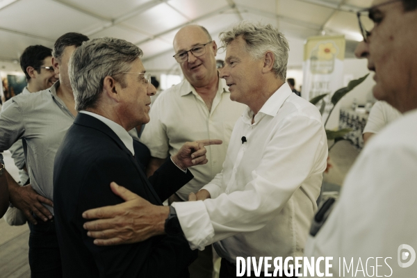 Déplacement de Fabien Roussel dans la Marne.