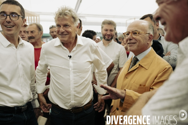 Déplacement de Fabien Roussel dans la Marne.