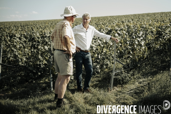 Déplacement de Fabien Roussel dans la Marne.