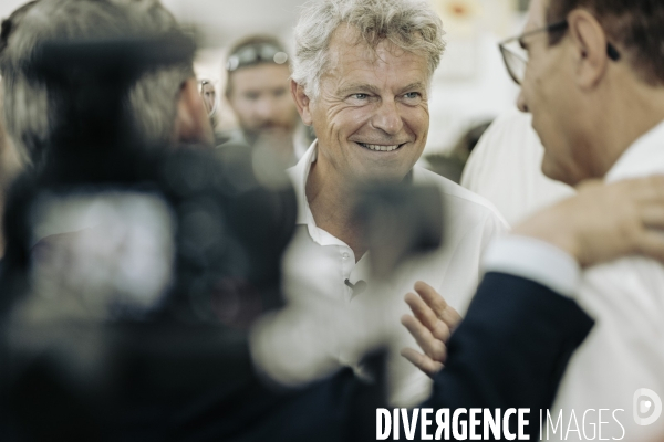 Déplacement de Fabien Roussel dans la Marne.