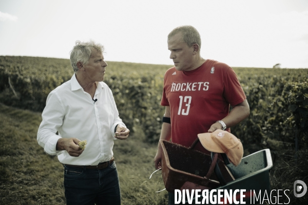 Déplacement de Fabien Roussel dans la Marne.
