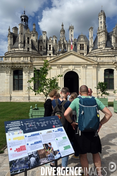 Journées européennes du patrimoine au château de Chambord