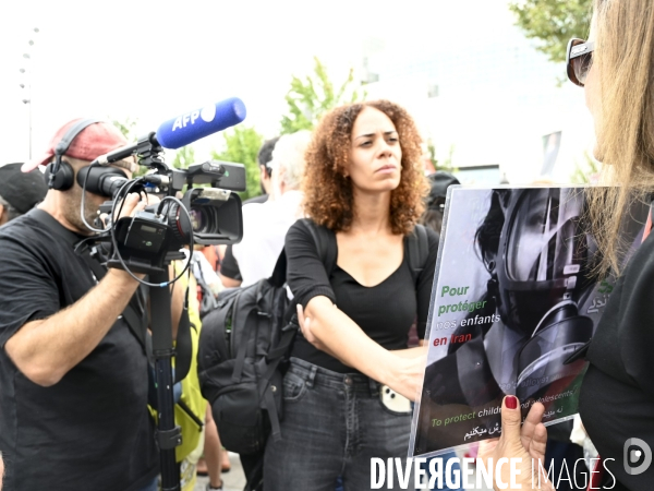 Marche pour le premier anniversaire de la mort de Mahsa Amini. 16 septembre 2023.