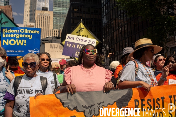 New York Climate March against Fossil Fuels
