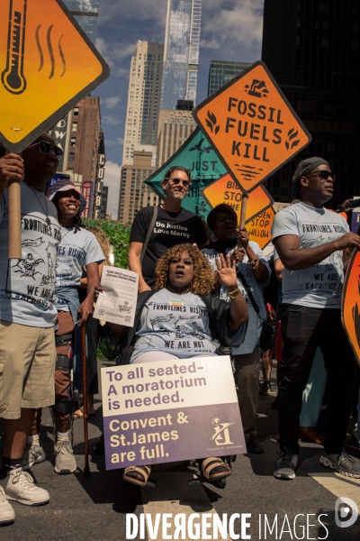 New York Climate March against Fossil Fuels