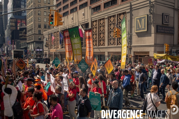 New York Climate March against Fossil Fuels