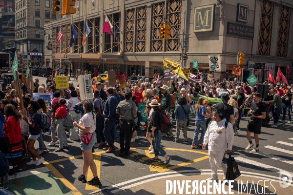New York Climate March against Fossil Fuels