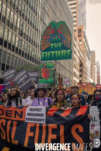 New York Climate March against Fossil Fuels