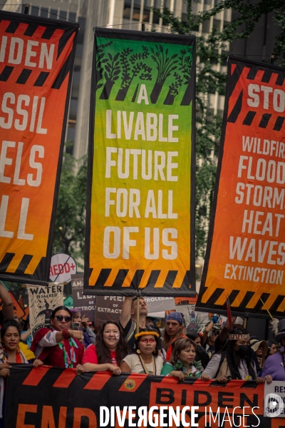 New York Climate March against Fossil Fuels