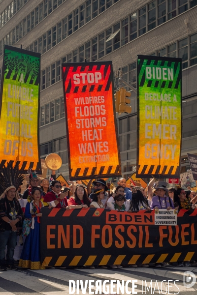 New York Climate March against Fossil Fuels