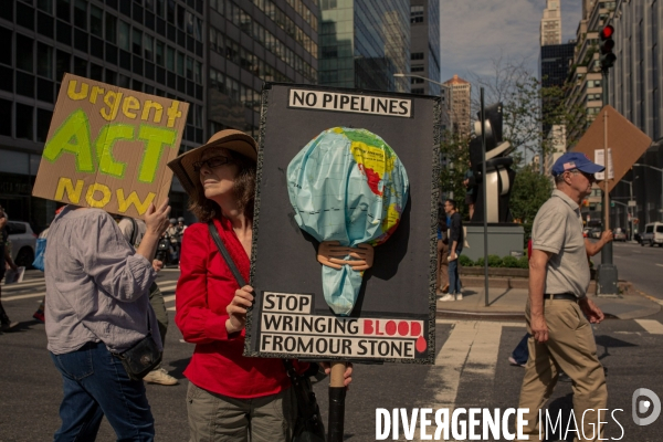 New York Climate March against Fossil Fuels