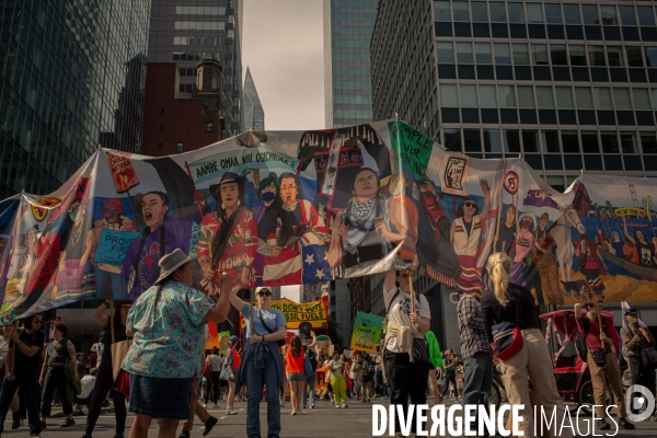 New York Climate March against Fossil Fuels