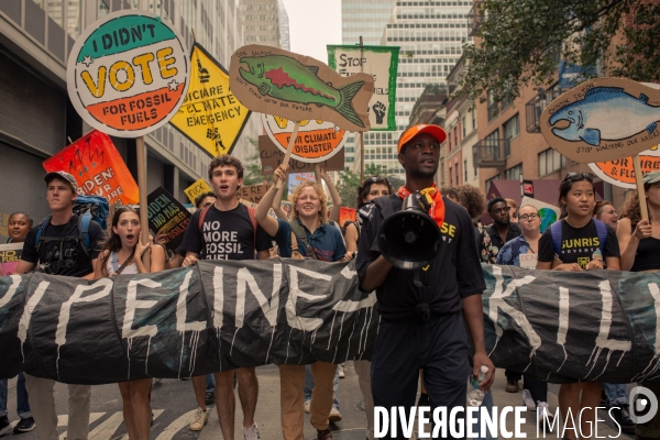 New York Climate March against Fossil Fuels
