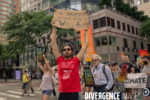 New York Climate March against Fossil Fuels