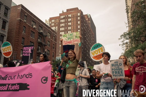 New York Climate March against Fossil Fuels