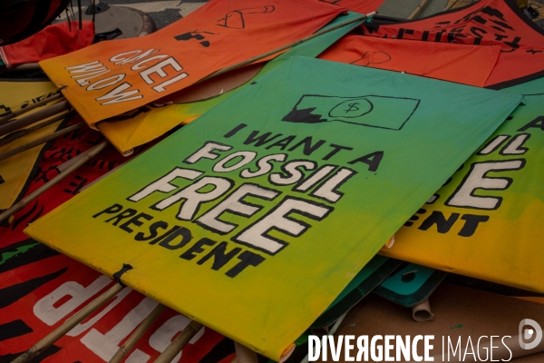 New York Climate March against Fossil Fuels