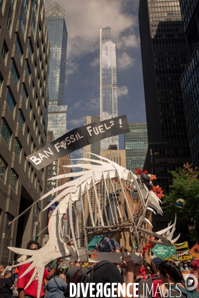 New York Climate March against Fossil Fuels